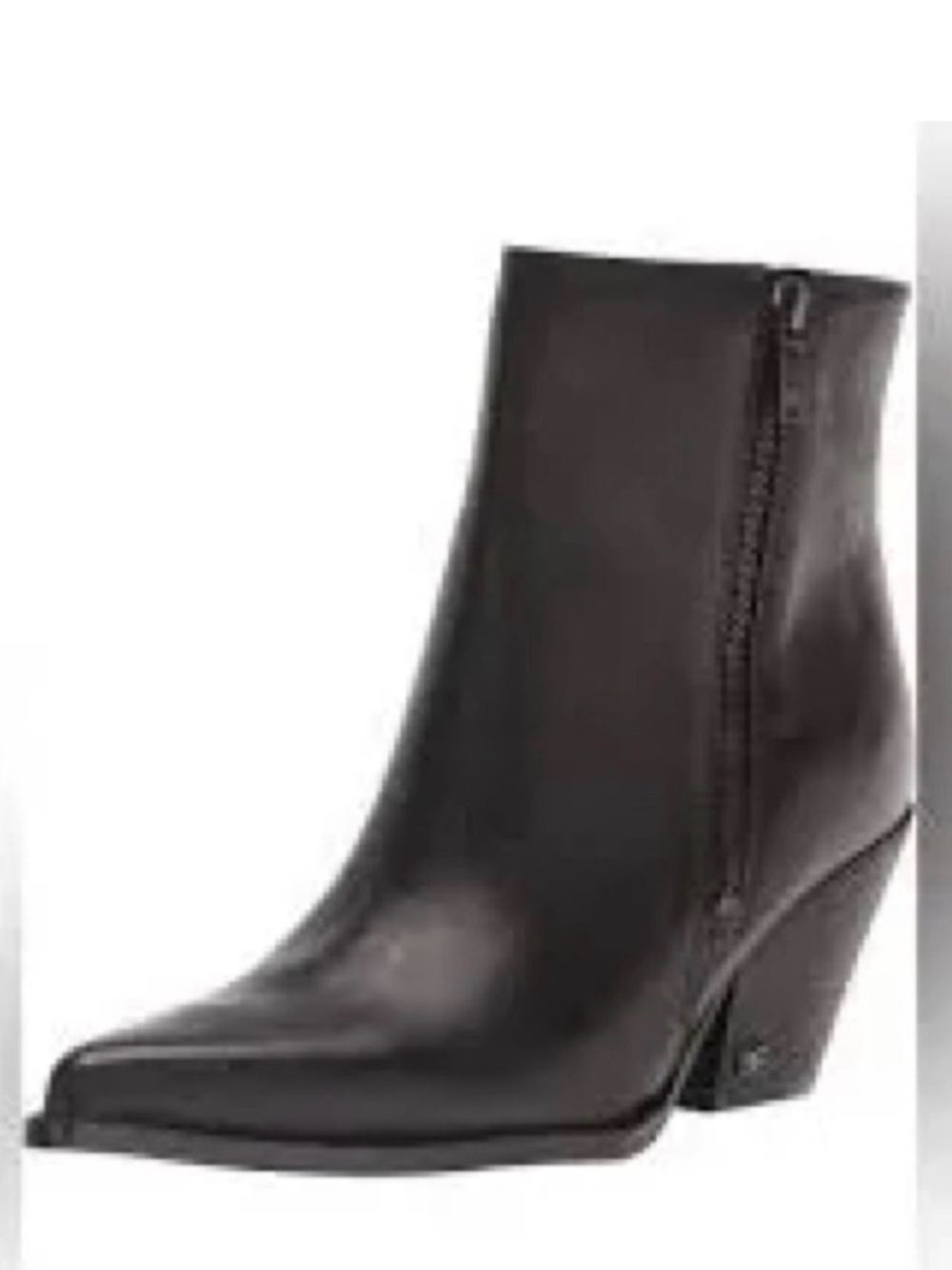 Sam Edelman Black Leather Ankle Boots